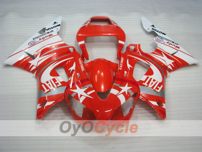Kit de carénage injecté pour YZF-R1 98-99 - Rouge, blanc - FIAT #OYO87905777 Image secondaire du produit