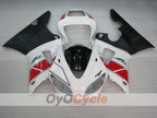 Kit de carénage injecté pour YZF-R1 98-99 - Rouge, blanc, noir - Style d'origine #OYO87905778