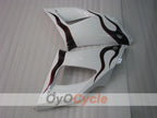 Kit de carénage injecté pour YZF-R1 98-99 - Blanc, noir - Flamme #OYO87905779