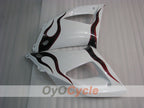 Kit de carénage injecté pour YZF-R1 98-99 - Blanc, noir - Flamme #OYO87905779