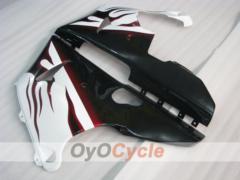 Kit de carénage injecté pour YZF-R1 98-99 - Blanc, noir - Flamme #OYO87905779