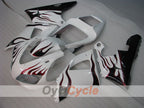 Kit de carénage injecté pour YZF-R1 98-99 - Blanc, noir - Flamme #OYO87905779