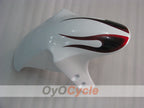 Kit de carénage injecté pour YZF-R1 98-99 - Blanc, noir - Flamme #OYO87905779