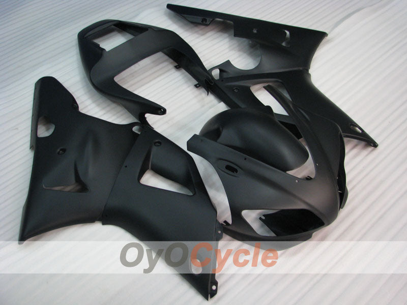 Kit de carénage à injection pour YZF-R1 98-99 - Noir, mat - Sans autocollant / décalcomanie, style d'origine #OYO87905780