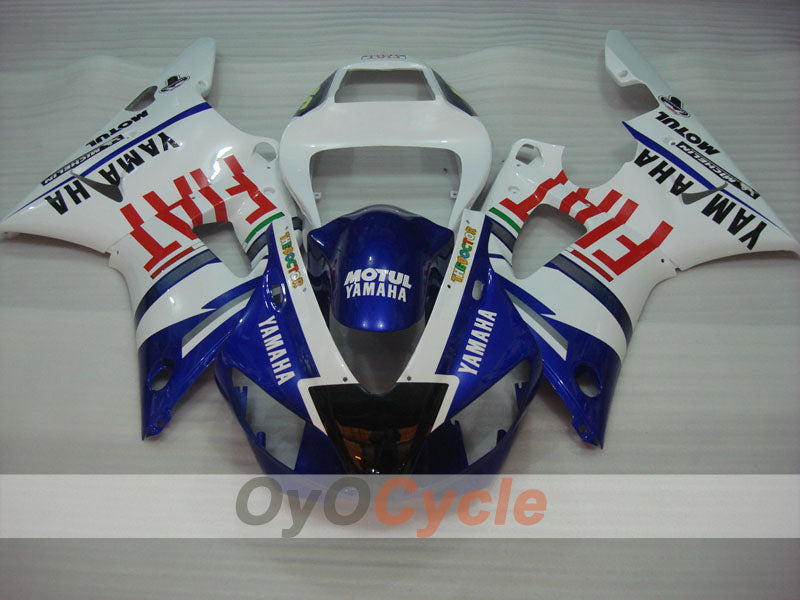 Kit de carénage à injection pour YZF-R1 98-99 - Bleu, blanc - FIAT, MICHELIN, MOTUL #OYO87905782 Image secondaire du produit