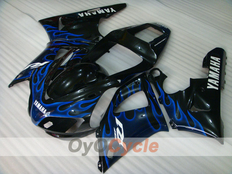 Kit de carénage à injection pour YZF-R1 98-99 - Bleu, noir - Flamme #OYO87905783 Image secondaire du produit