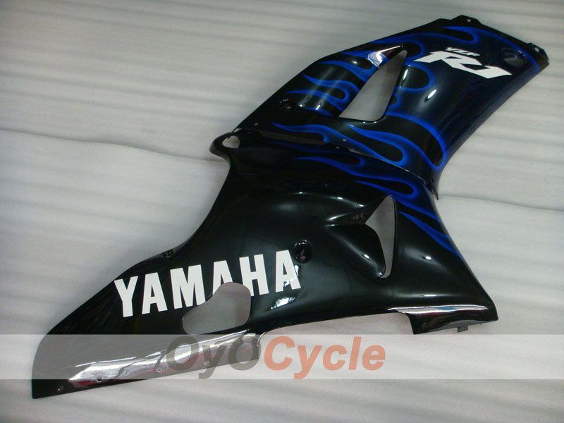 Kit de carénage à injection pour YZF-R1 98-99 - Bleu, noir - Flamme #OYO87905783
