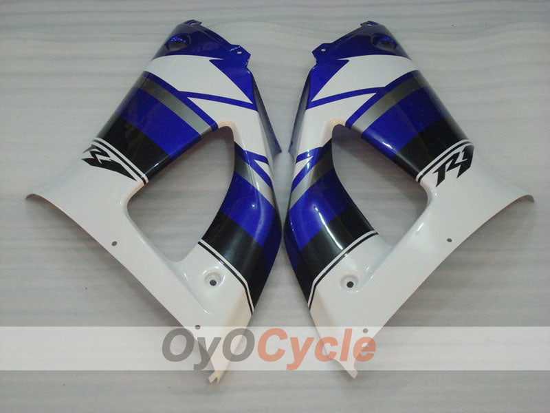 Kit de carénage à injection pour YZF-R1 98-99 - Bleu, blanc - Style d'origine #OYO87905787