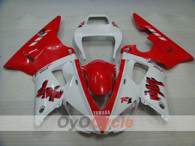 Kit de carénage à injection pour YZF-R1 98-99 - Rouge, blanc - Style d'origine #OYO87905788 Image secondaire du produit
