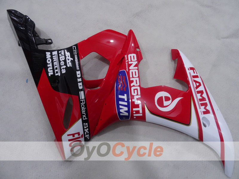 Carénage latéral gauche et droit pour Yamaha 03-04 YZF-R6 #OYO87912100 Image principale du produit