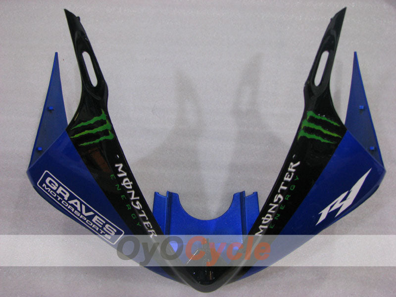 Kit de carénage à injection pour YZF-R6 05 - Bleu, noir - Monster #OYO87905836