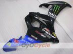 Kit de carénage à injection pour YZF-R6 05 - Bleu, noir - Monster #OYO87905836