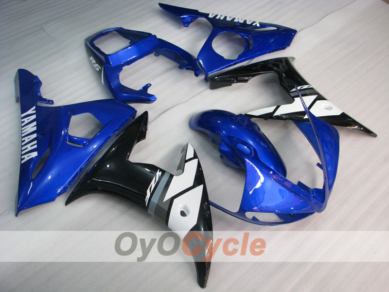 Kit de carénage à injection pour YZF-R6 05 - Bleu, blanc, noir - Style d’origine #OYO87905840
