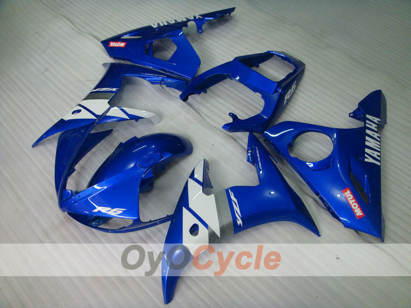 Kit de carénage à injection pour YZF-R6 05 - Bleu - Style d’origine #OYO87905841