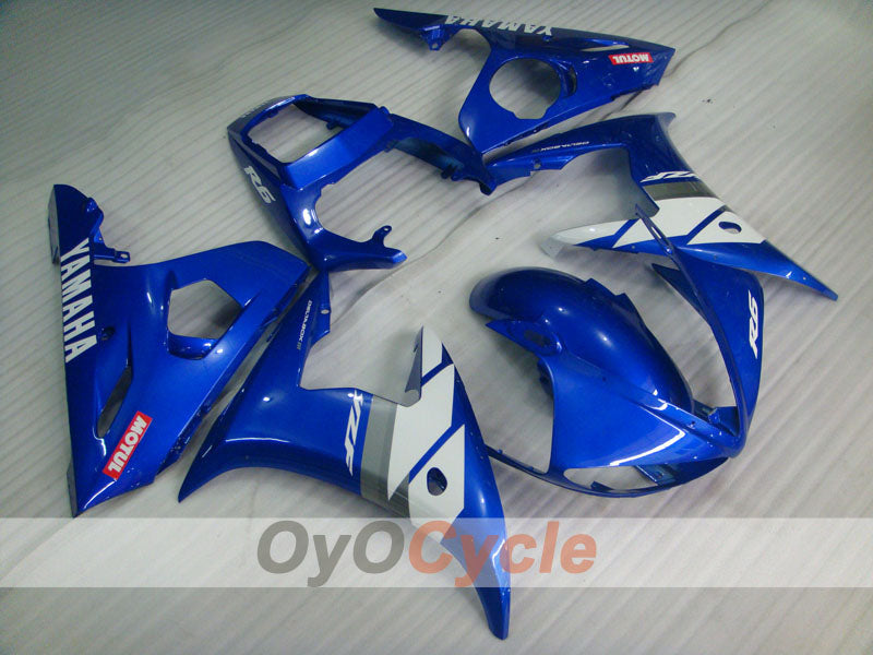 Kit de carénage à injection pour YZF-R6 05 - Bleu - Style d’origine #OYO87905841