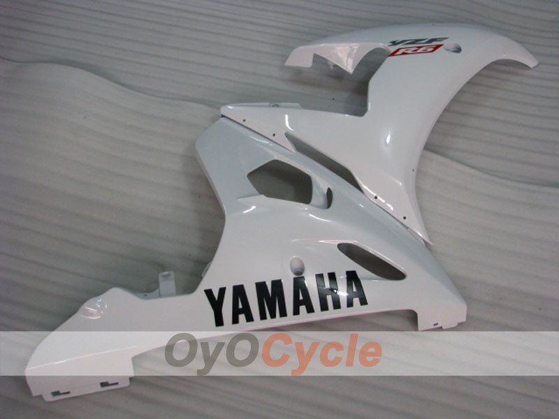 Kit de carénage en injection pour YZF-R6 03-04 - Blanc - Style usine #OYO87905801