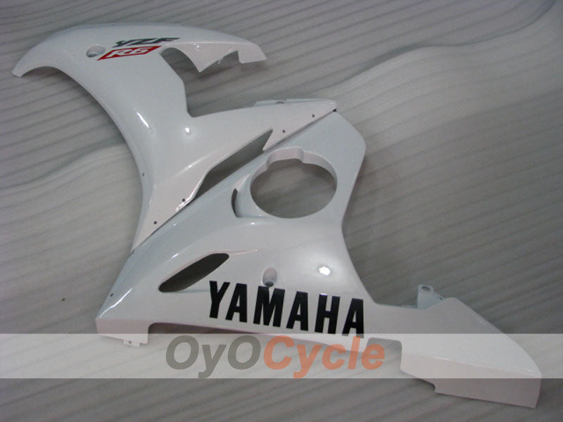 Kit de carénage en injection pour YZF-R6 03-04 - Blanc - Style usine #OYO87905801