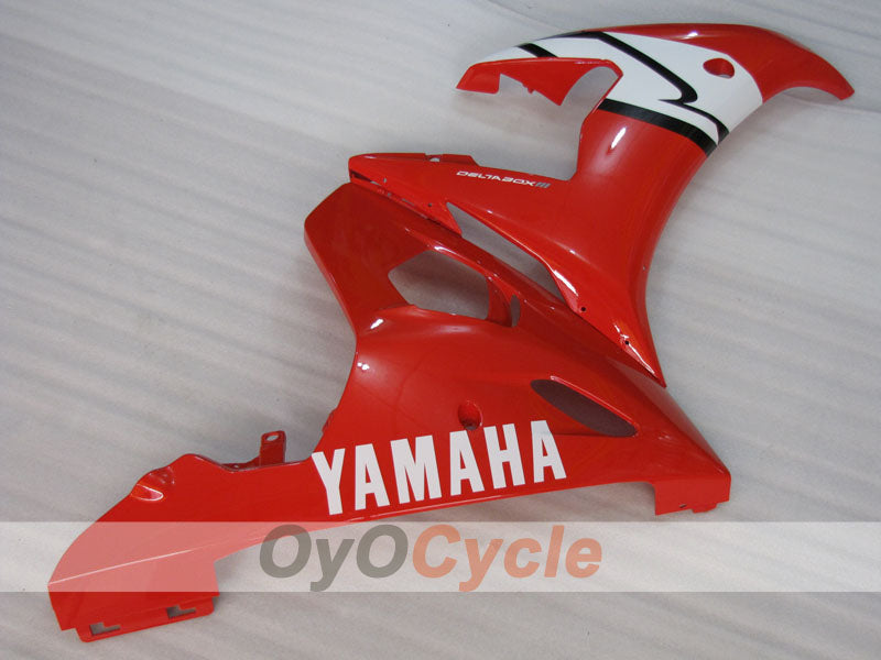 Kit de carénage à injection pour YZF-R6 05 - Rouge - Style usine #OYO87905846