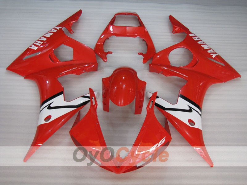 Kit de carénage à injection pour YZF-R6 05 - Rouge - Style usine #OYO87905846
