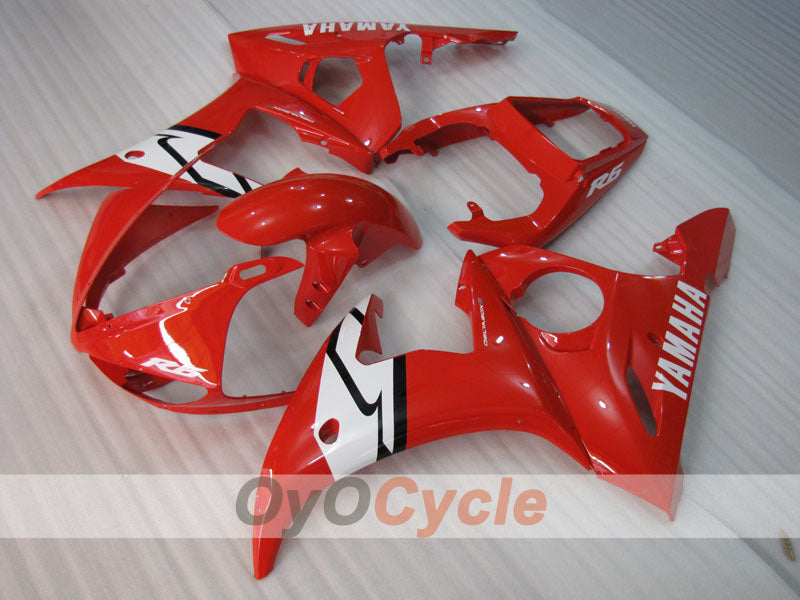 Kit de carénage à injection pour YZF-R6 05 - Rouge - Style usine #OYO87905846 Image principale du produit