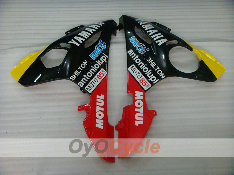 Kit de carénage à injection pour YZF-R6 05 - Jaune, Noir - Monster #OYO87905847