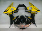 Kit de carénage à injection pour YZF-R6 05 - Jaune, Noir - Style usine #OYO87905848