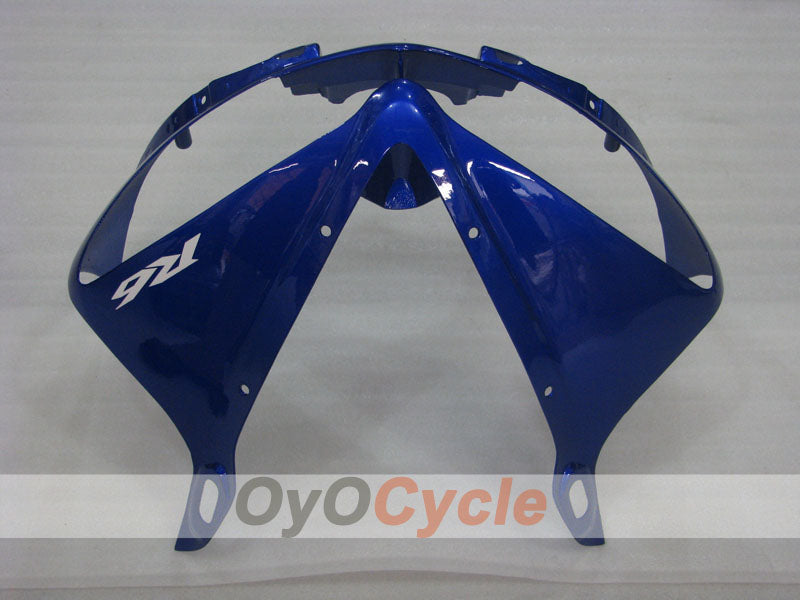 Kit de carénages injectés pour YZF-R6 03-04 - Bleu, Blanc - Style d'origine #OYO87905806