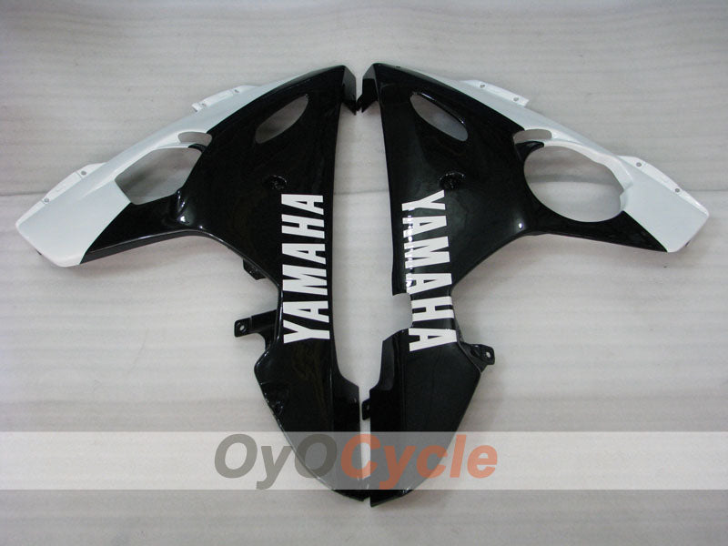 Kit de carénages injectés pour YZF-R6 03-04 - Blanc, Noir - Style d'origine #OYO87905808
