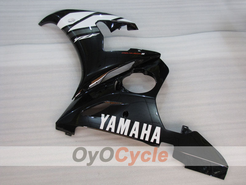 Kit de carénages injectés pour YZF-R6 03-04 - Rouge, Noir - Style d'origine #OYO87905809