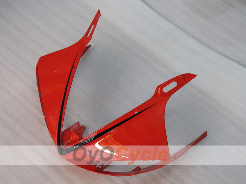 Kit de carénages injectés pour YZF-R6 03-04 - Rouge, Noir - Style d'origine #OYO87905809