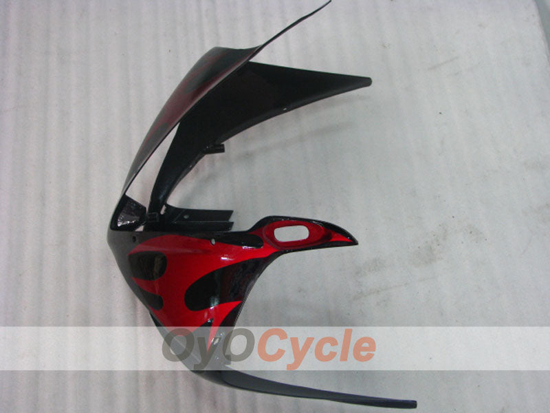 Kit de carénage à injection pour YZF-R6 05 - Rouge, Noir - Style usine #OYO87905854
