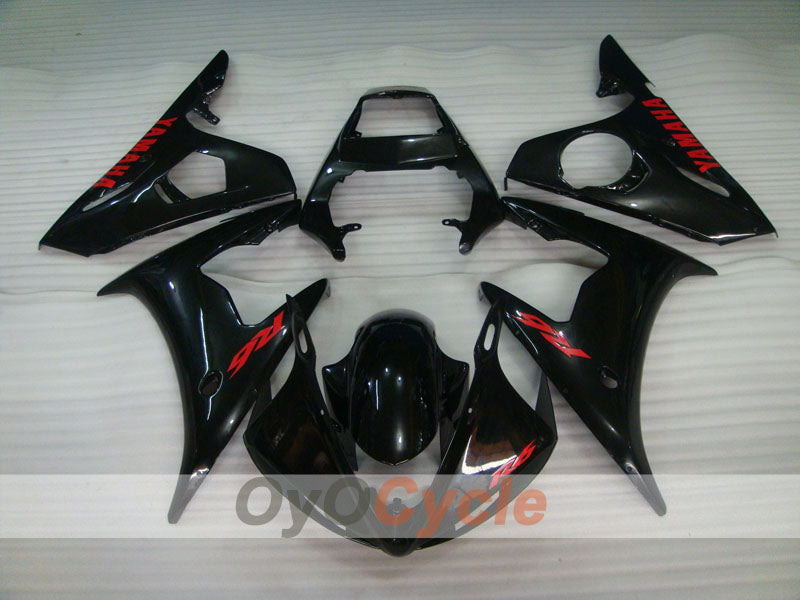 Kit de carénage à injection pour YZF-R6 05 - Noir - Style d'origine #OYO87905855