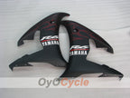 Kit de carénage à injection pour YZF-R6 05 - Rouge, noir, mat - Flamme #OYO87905856