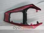Kit de carénage à injection pour YZF-R6 05 - Rouge, noir, mat - Flamme #OYO87905856