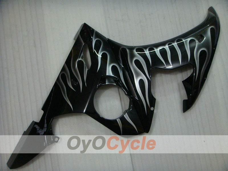 Kit de carénage à injection pour YZF-R6 05 - Noir - Flamme #OYO87905858