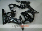 Kit de carénages injectés pour YZF-R6 03-04 - Noir - Flamme #OYO87905814