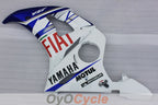 Kit de carénage injection pour YZF-R6 03-04 - Bleu, blanc - FIAT, MOTUL #OYO87905825
