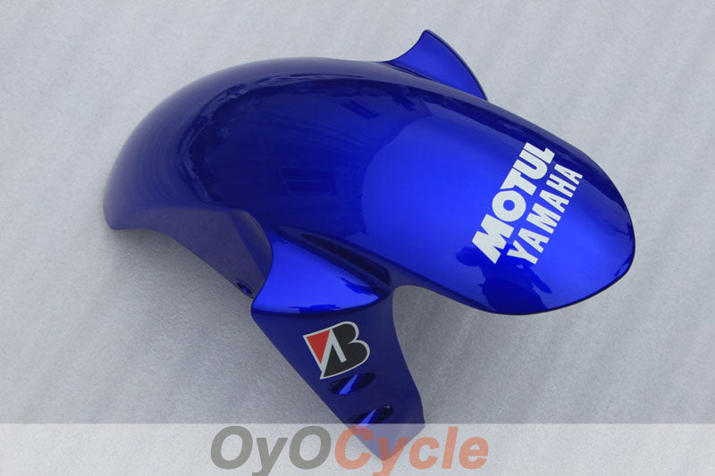 Kit de carénage injection pour YZF-R6 03-04 - Bleu, blanc - FIAT, MOTUL #OYO87905825