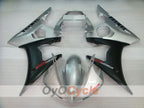 Kit de carénage à injection pour YZF-R6 05 - Noir, Argent, Mat - Style d'usine #OYO87905871