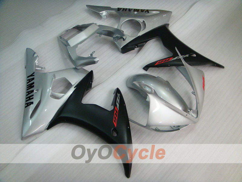 Kit de carénage à injection pour YZF-R6 05 - Noir, Argent, Mat - Style d'usine #OYO87905871