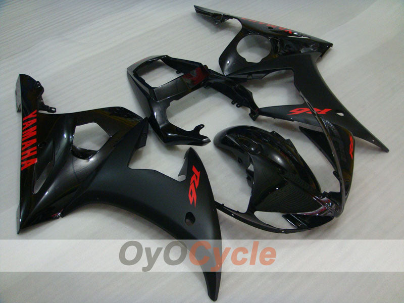 Kit de carénage à injection pour YZF-R6 05 - Noir, Mat - Style d'usine #OYO87905872