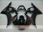 Kit de carénage à injection pour YZF-R6 05 - Noir, Mat - Style d'usine #OYO87905872