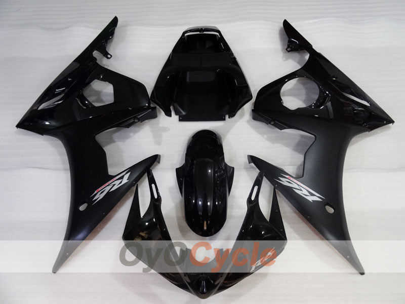 Kit de carénage injection pour YZF-R6 03-04 - Noir, mat - Style d'origine #OYO87905829