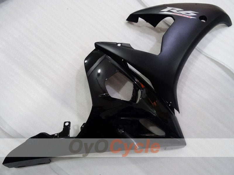 Kit de carénage injection pour YZF-R6 03-04 - Noir, mat - Style d'origine #OYO87905829
