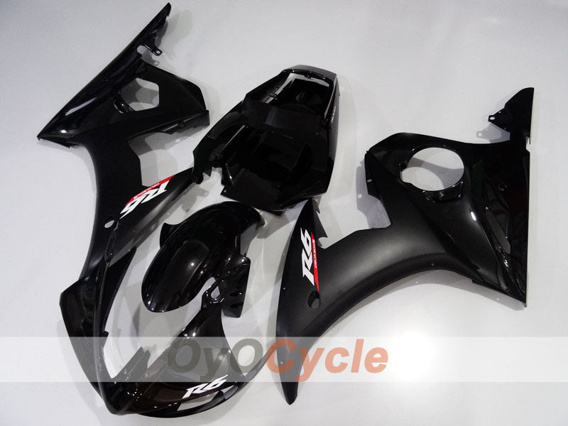 Kit de carénage à injection pour YZF-R6 05 - Noir, Mat - Style d'usine #OYO87905874