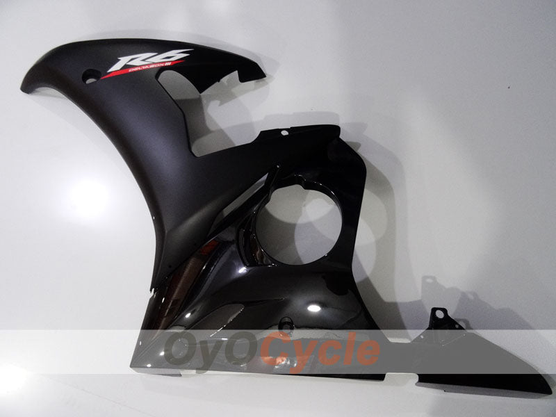 Kit de carénage à injection pour YZF-R6 05 - Noir, Mat - Style d'usine #OYO87905874