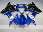 Kit de carénage à injection pour YZF-R6 03-04 - Bleu, noir - Style d’origine #OYO87905831