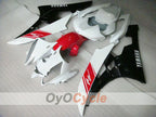 Kit de carénage à injection pour YZF-R6 06-07 - Rouge, Blanc, Noir - Style d'usine #OYO87905877