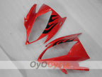 Kit de carénage à injection pour YZF-R6 06-07 - Rouge, Noir - Flamme #OYO87905878
