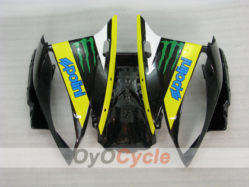 Kit de carénage à injection pour YZF-R6 06-07 - Rouge, Jaune, Noir - Monster #OYO87905879